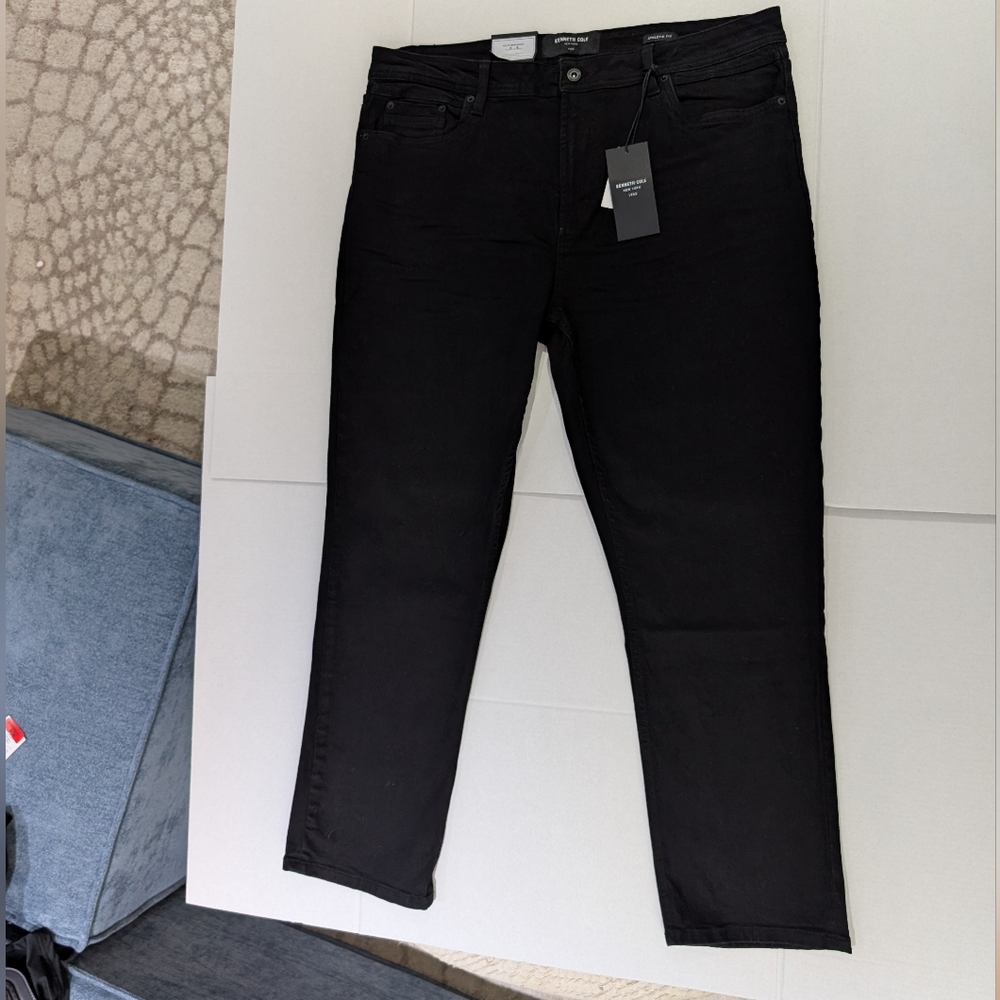 Mens Kenneth Cole Black Jeans